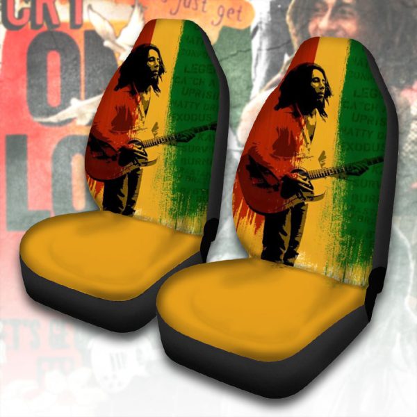Bob Marley 2PCS Car Seat Cover - ANHNV 4369
