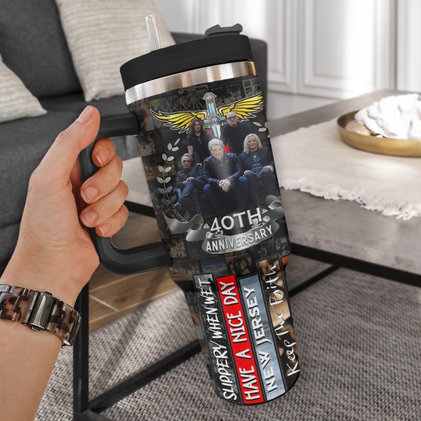 Bon Jovi 40oz Stanley Tumbler - ANHNV 4394