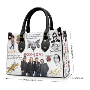 Bon Jovi Leather HandBag - ANHNV 4405