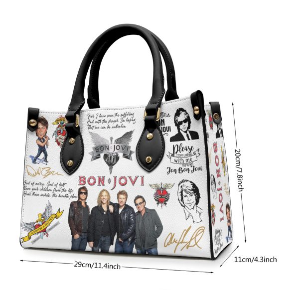 Bon Jovi Leather HandBag - ANHNV 4405