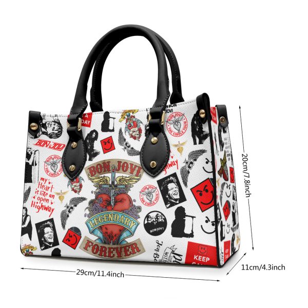Bon Jovi Leather HandBag - ANHNV 4407