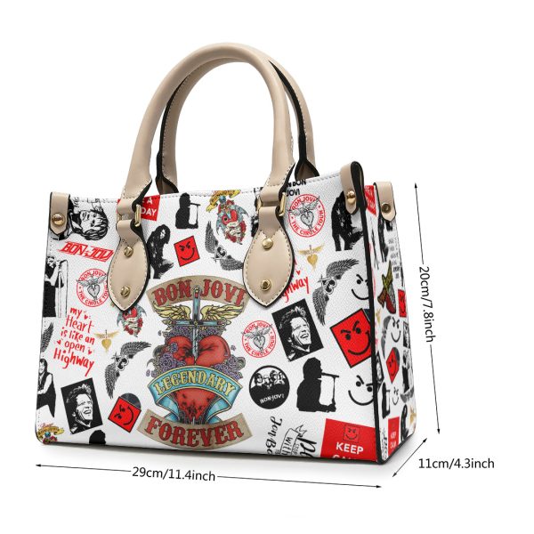 Bon Jovi Leather HandBag - ANHNV 4407