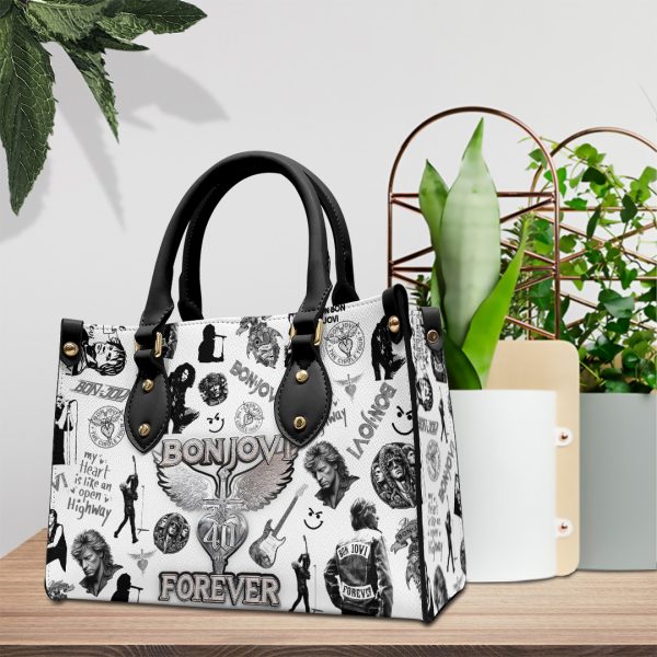 Bon Jovi Leather HandBag - ANHNV 4497