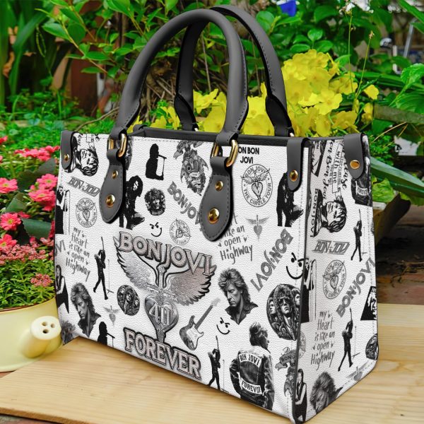 Bon Jovi Leather HandBag - ANHNV 4497