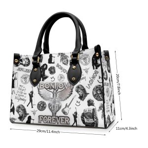 Bon Jovi Leather HandBag - ANHNV 4497