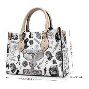 Bon Jovi Leather HandBag - ANHNV 4497