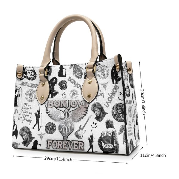 Bon Jovi Leather HandBag - ANHNV 4497