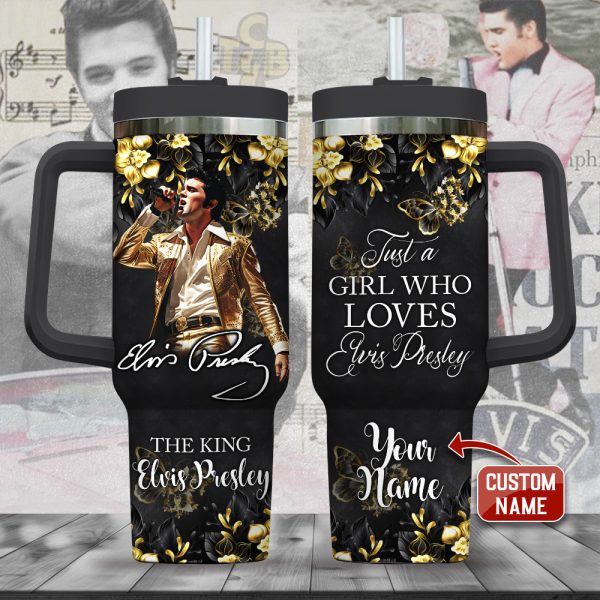 Personalized Elvis Presley 40oz Stanley Tumbler - ANHNV 4520