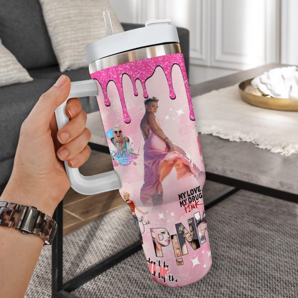 P!nk 40oz Stanley Tumbler - ANHNV 4617