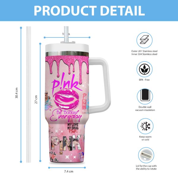 P!nk 40oz Stanley Tumbler - ANHNV 4617