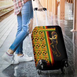 Personalized Bob Marley Luggage Cover - ANHNV 4623