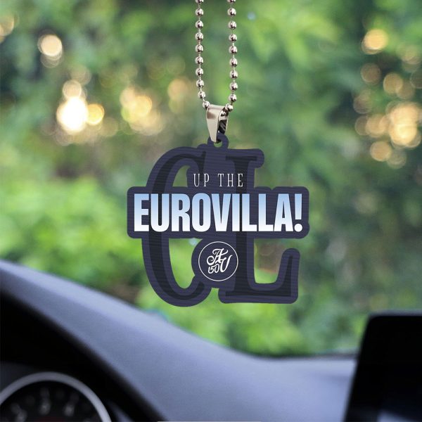 Aston Villa Custom Shape 2-sided Acrylic Car Ornament - TANTN 6471
