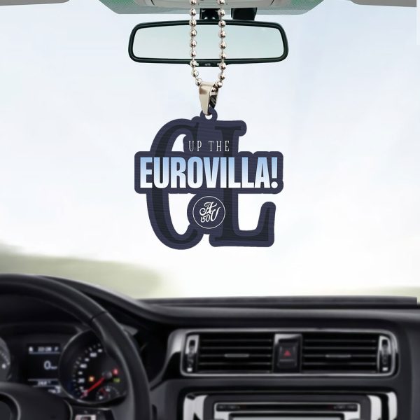 Aston Villa Custom Shape 2-sided Acrylic Car Ornament - TANTN 6471