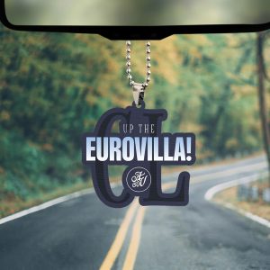 Aston Villa Custom Shape 2-sided Acrylic Car Ornament - TANTN 6471