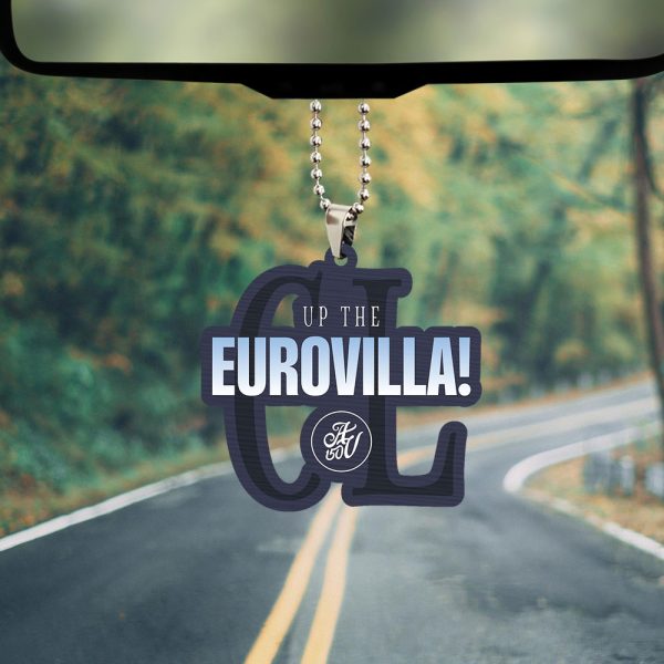 Aston Villa Custom Shape 2-sided Acrylic Car Ornament - TANTN 6471