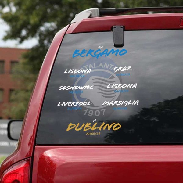 Atalanta BC 3D Decal - TANTN 6631