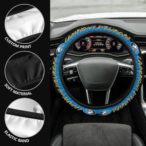 Atalanta BC Steering Wheel Cover - TANTN 6629