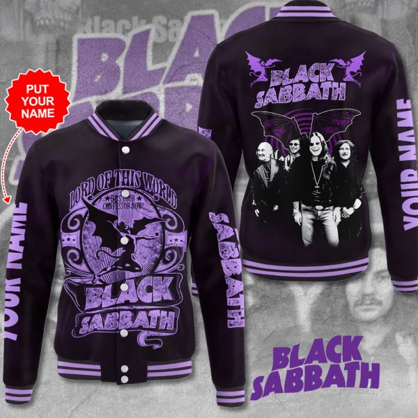 Personalized Black Sabbath Varsity Jacket - HUANNM 4913