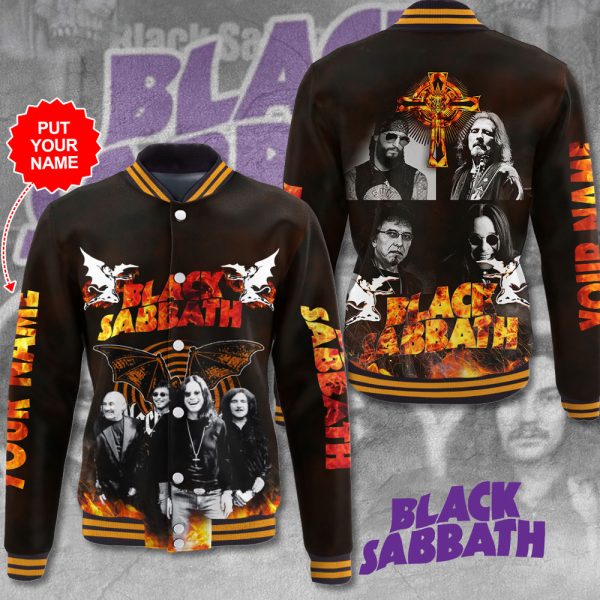 Personalized Black Sabbath Varsity Jacket - HUANNM 4915