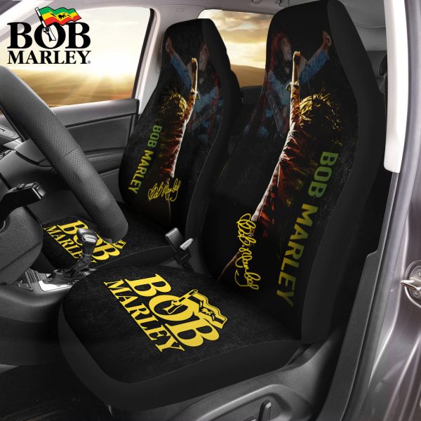 Bob Marley 2PCS Car Seat Cover - HOATT 4868