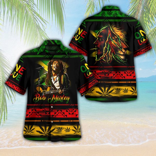 Bob Marley 3D Hawaii Shirt - HUANNM 5170