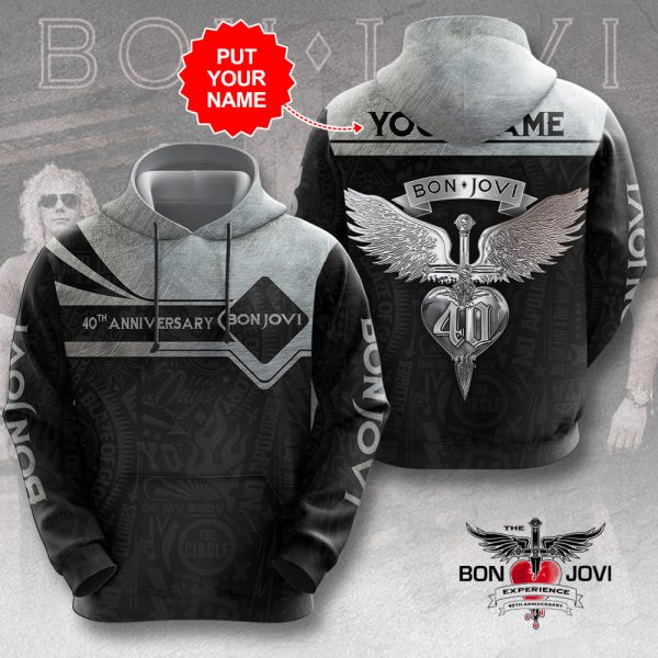 Personalized Bon Jovi 3D Apparel - HUANNM 5056