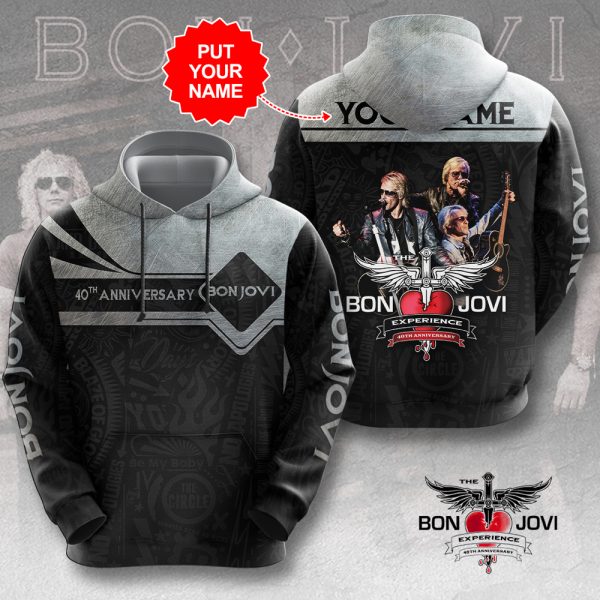 Personalized Bon Jovi 3D Apparel - HUANNM 5057