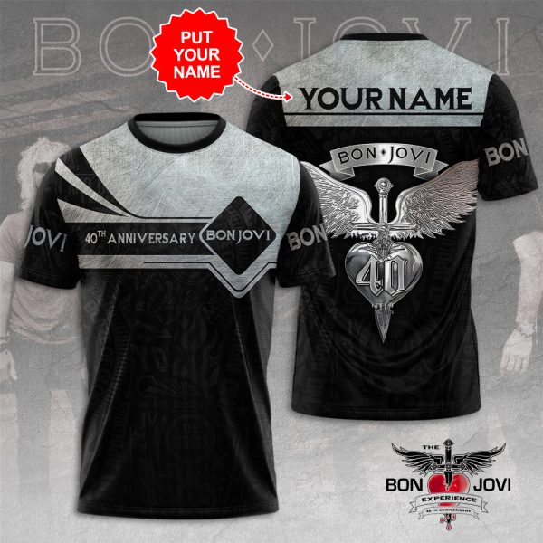 Personalized Bon Jovi 3D Apparel - HUANNM 5056
