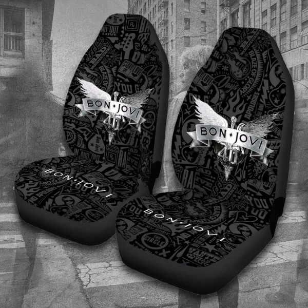 Bon Jovi 2PCS Car Seat Cover - TANTN 6298