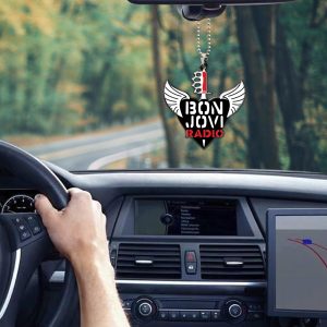 Bon Jovi Custom Shape 2-sided Acrylic Car Ornament - TANTN 6274