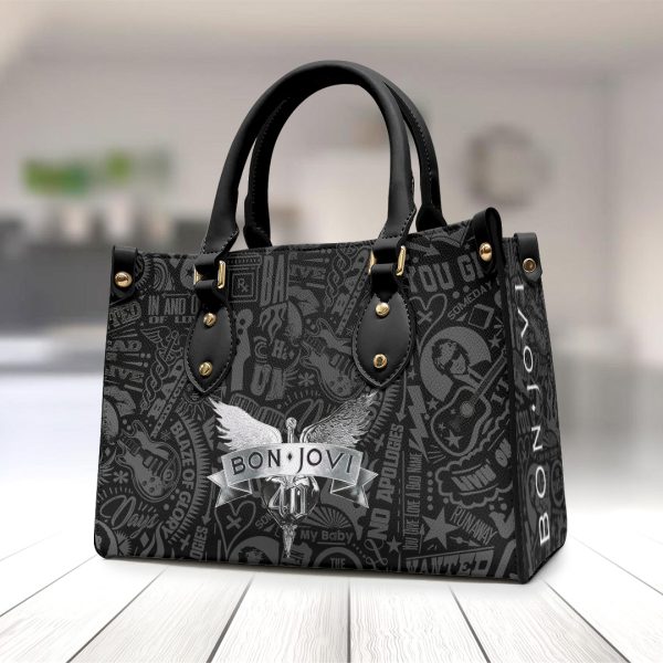 Bon Jovi Leather HandBag - TANTN 6210