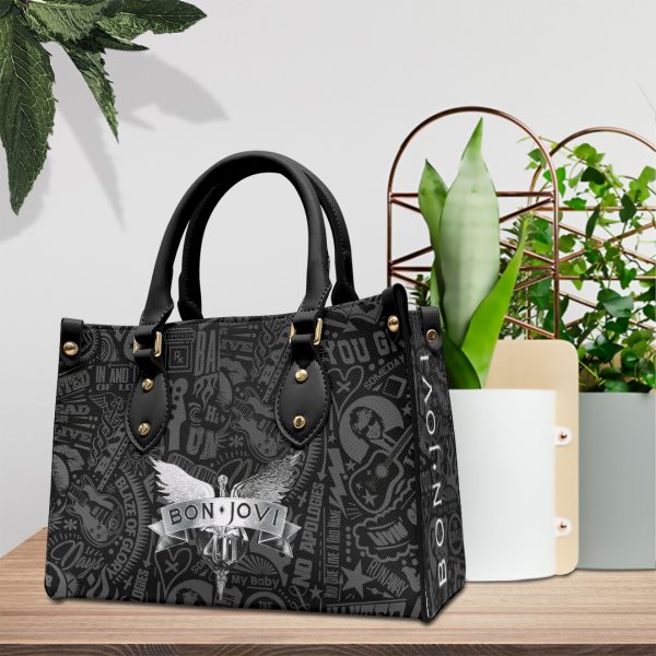 Bon Jovi Leather HandBag - TANTN 6210