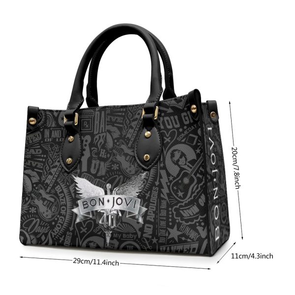 Bon Jovi Leather HandBag - TANTN 6210