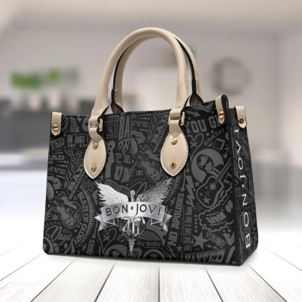 Bon Jovi Leather HandBag - TANTN 6210