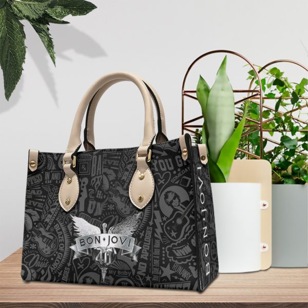 Bon Jovi Leather HandBag - TANTN 6210