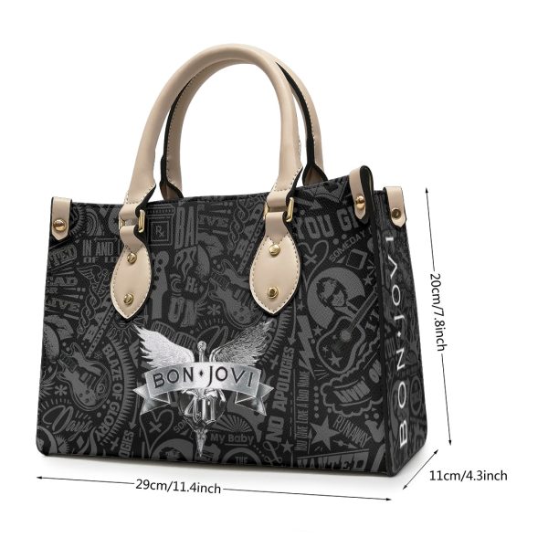 Bon Jovi Leather HandBag - TANTN 6210