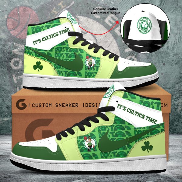 Boston Celtics AJ 1 Sneaker - ANHNV 4644