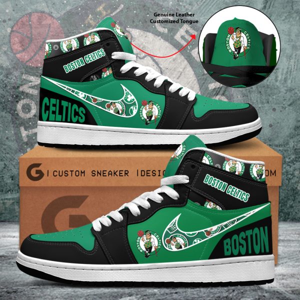 Boston Celtics AJ 1 Sneaker - ANHNV 4647