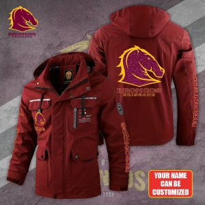 Personalized Brisbane Broncos 2D Parka Jacket - TANTN 6685