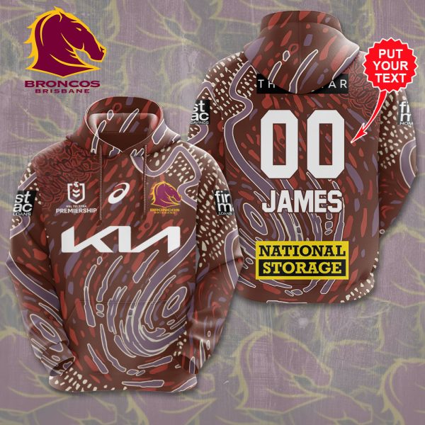 Personalized Brisbane Broncos 3D Apparel - VANDH 2929