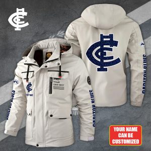 Personalized Carlton Football Club 2D Parka Jacket - TANTN 6684