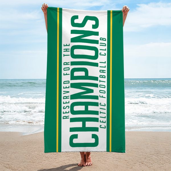 Celtic FC Rectangle Beach Towel - TANTN 6607