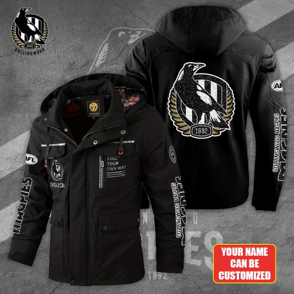 Personalized Collingwood FC 2D Parka Jacket - TANTN 6687
