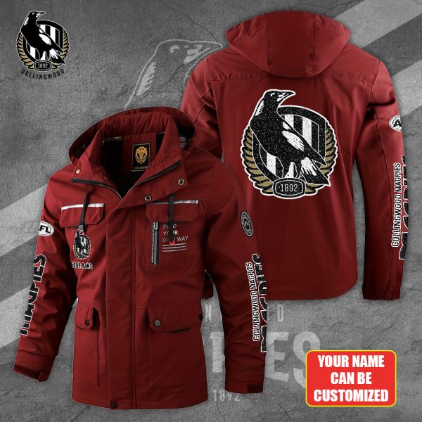 Personalized Collingwood FC 2D Parka Jacket - TANTN 6687
