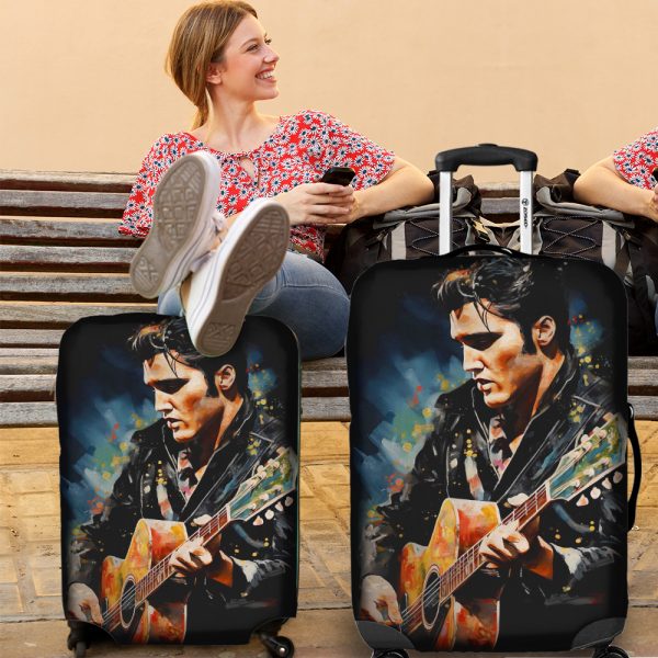 Elvis Presley Luggage Cover - MAITM 6829