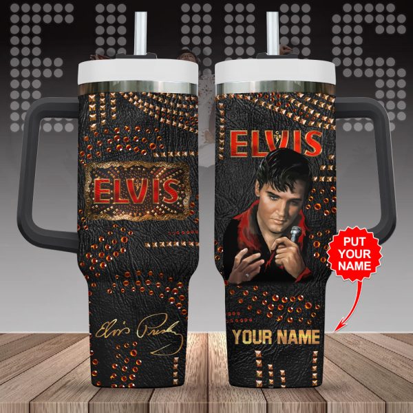 Personalized Elvis Presley 40oz Stanley Tumbler - VANDH 2928