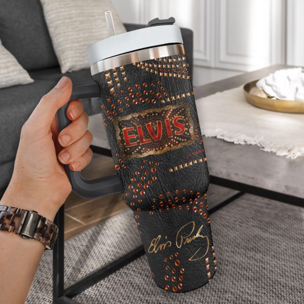 Personalized Elvis Presley 40oz Stanley Tumbler - VANDH 2928