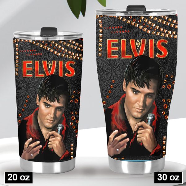 Personalized Elvis Presley Tumbler Cup - VANDH 2924
