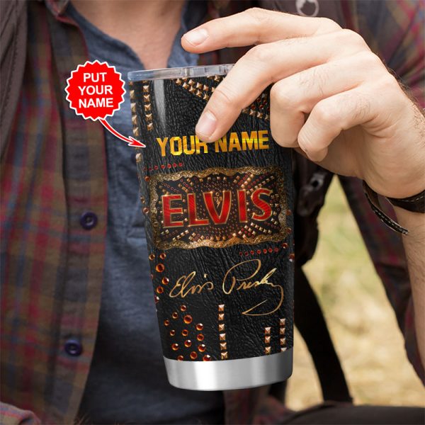 Personalized Elvis Presley Tumbler Cup - VANDH 2924