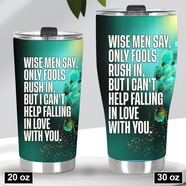 Personalized Elvis Presley Tumbler Cup - VANDH 2926